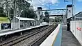 Northbound view from Platform 1