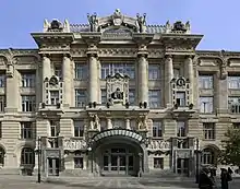 exterior shot of ornate nineteenth century building