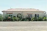 The Litchfield Train Station – built in 1920, near Maricopa County 85 and Litchfield Road. It was a feeder station of the Southern-Pacific Rock-Island Line. In 2009, the City of Goodyear purchased the station for $5,000. The station was moved to city owned land by Maricopa County 85 and Estrella Parkway where it currently lies in a total state of abandonment and deterioration.