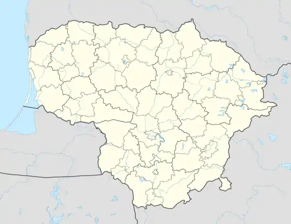 Daukšiai is located in Lithuania