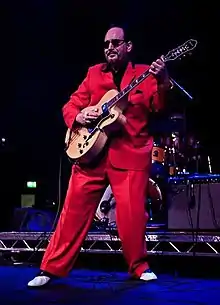 Little Victor in 2015 at Sun Records 63rd Birthday Bash at The O2 Arena in London, England