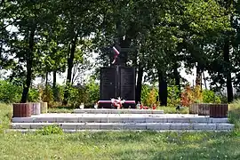 Monument commemorating the victims of the 1943 massacre