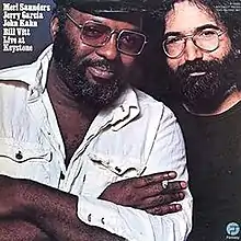 Merl Saunders & Jerry Garcia. Photo by Annie Leibovitz, for Live at Keystone album