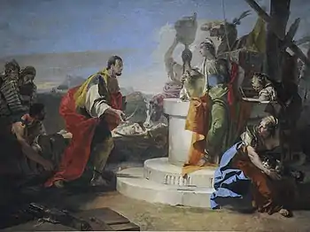 Eliezer and Rebecca by Tiepolo