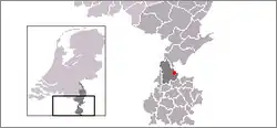 Location of Broeksittard