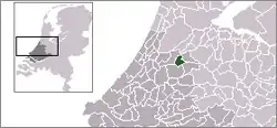 Location in South Holland