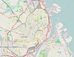 2015 Copenhagen shootings is located in Copenhagen