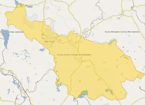 List of monastic houses in Ireland is located in County Cavan