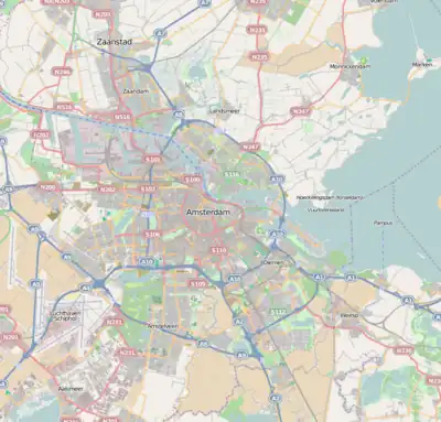 2023–24 Vierde Divisie is located in Greater Amsterdam