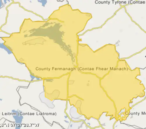 List of monastic houses in Ireland is located in County Fermanagh