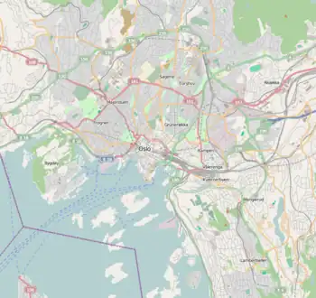 Skarpsno is located in Oslo