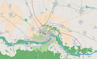 Bulevar is located in Novi Sad