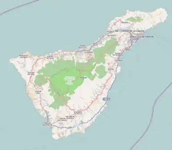 Los Realejos is located in Tenerife