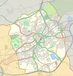 Ewood Park is located in Blackburn