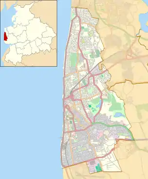 Map showing the location of Kincraig Lake Ecological Reserve