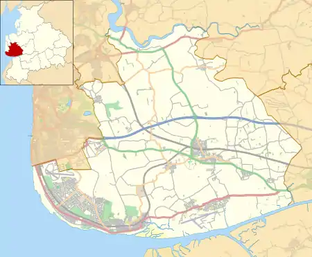 Bryning-with-Warton is located in the Borough of Fylde