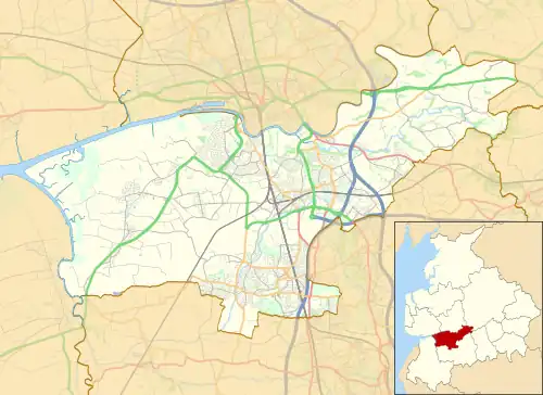 Penwortham is located in the Borough of South Ribble