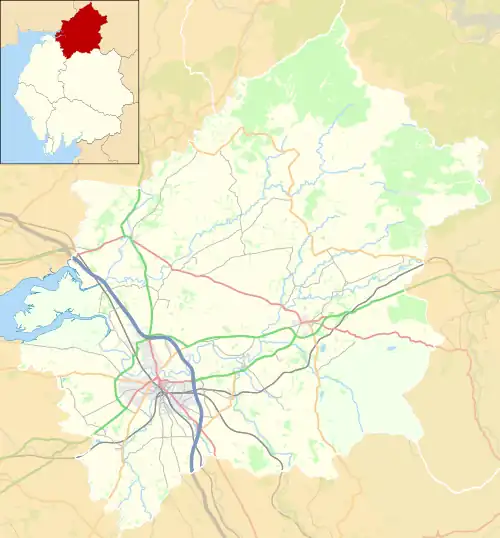 Burtholme is located in the former City of Carlisle district