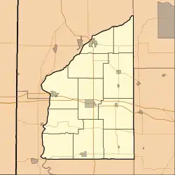 Yeddo is located in Fountain County, Indiana