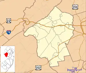 Raritan Township is located in Hunterdon County, New Jersey