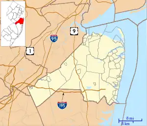 Millstone Township is located in Monmouth County, New Jersey