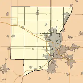 Hanna City AFS is located in Peoria County, Illinois