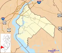 Pennsville CDP is located in Salem County, New Jersey