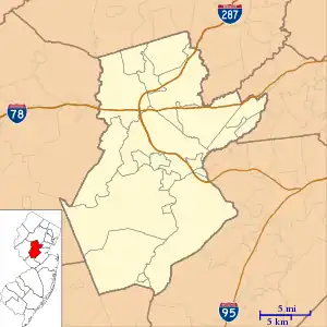 Clyde is located in Somerset County, New Jersey