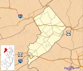 Oxford CDP is located in Warren County, New Jersey