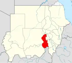 Kosti is located in Sudan