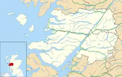 Acharacle is located in Lochaber