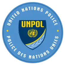 Logo of United Nations Police of United Nations Police