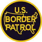 Seal and left sleeve patch of the United States Border Patrol