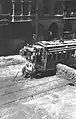 Streetcar as part of a barricade