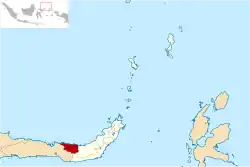 Location in North Sulawesi