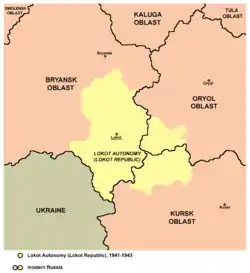 Location of Lokot