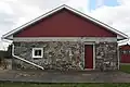 Barn, front view.