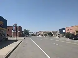 Greybull Avenue in Greybull, Wyoming