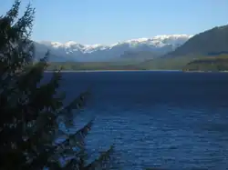 Looking up the Tsimpsean Peninsula from across Morse Basin