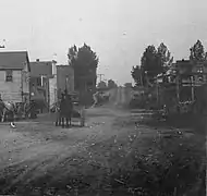 Looking west; from an early postcard