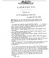 Canada 1906, Lord's Day Act, 1 of 5