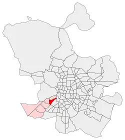 Location of Los Cármenes