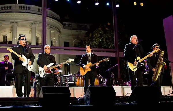 Los Lobos performing at the White House in 2009