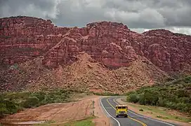 Panoramic view of Los Colorados Provincial Reserve