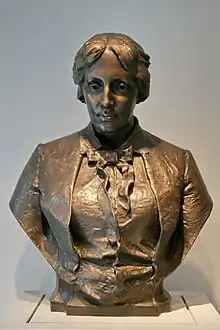 Louisa May Alcott (1891, this cast 1967), National Portrait Gallery