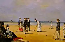 A Game of Croquet (1872)