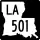 Louisiana Highway 501 marker