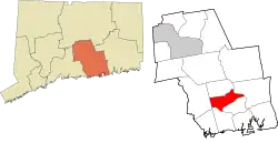 Deep River's location within the Lower Connecticut River Valley Planning Region and the state of Connecticut