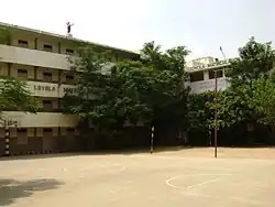 Image 35Loyola School, Chennai, India – run by the Catholic Diocese of Madras. Christian missionaries played a pivotal role in establishing modern schools in India. (from School)