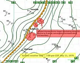 Weather map